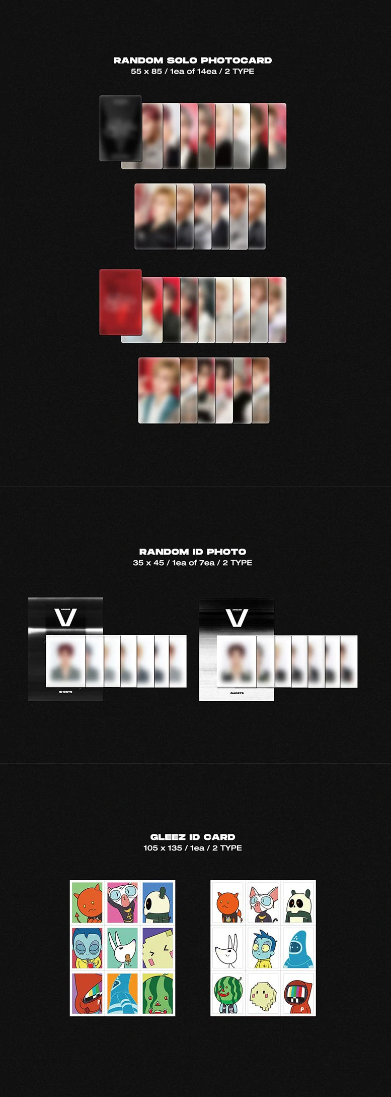 GHOST9 Mini Album Vol. 6 - ARCADE : V (Random Version)