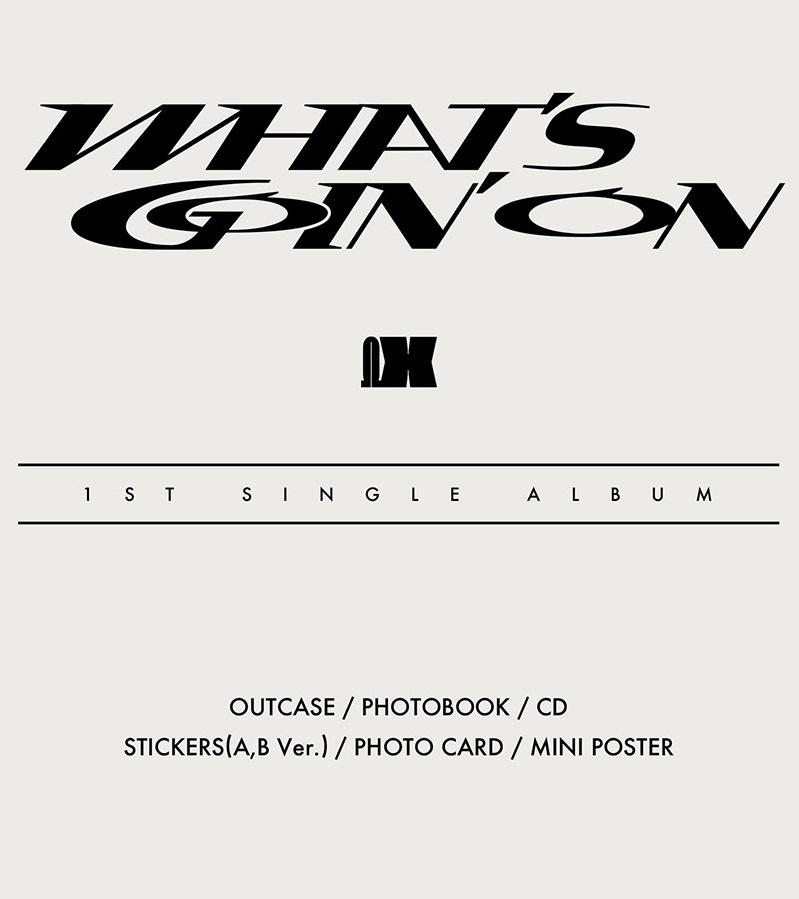 OMEGA X Single Album Vol. 1 - WHAT'S GOIN' ON (Random Version)