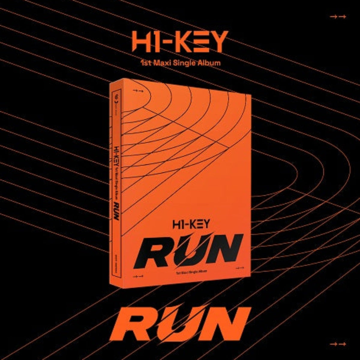 H1-KEY Maxi Single Album Vol. 1 - RUN