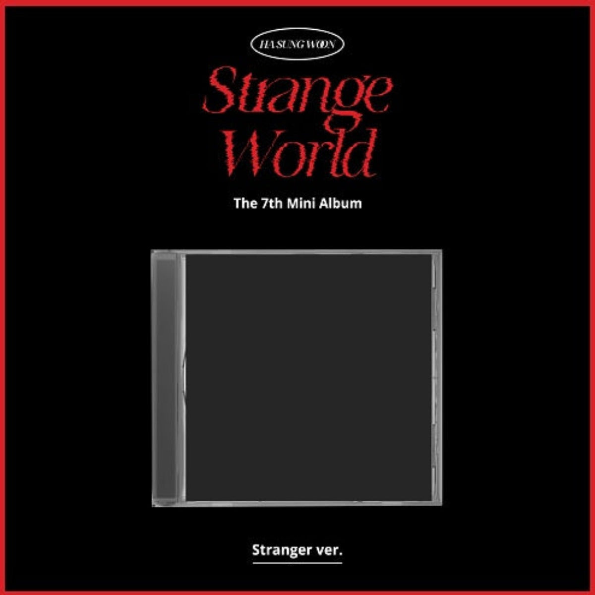 Ha Sung Woon Mini Album Vol. 7 - Strange World (Jewel Case) (Stranger Version)