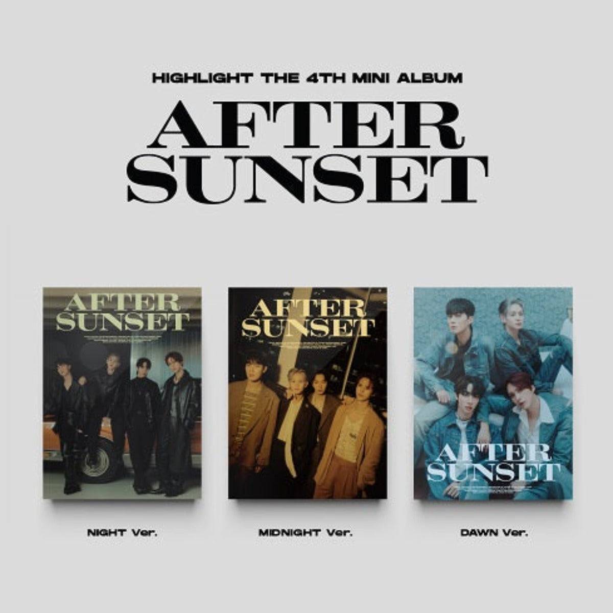 Highlight Mini Album Vol. 4 - AFTER SUNSET (Random Version)