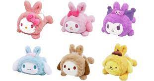 Plush Bean Transformation Rabbit Sanrio Characters (Japan Edition)