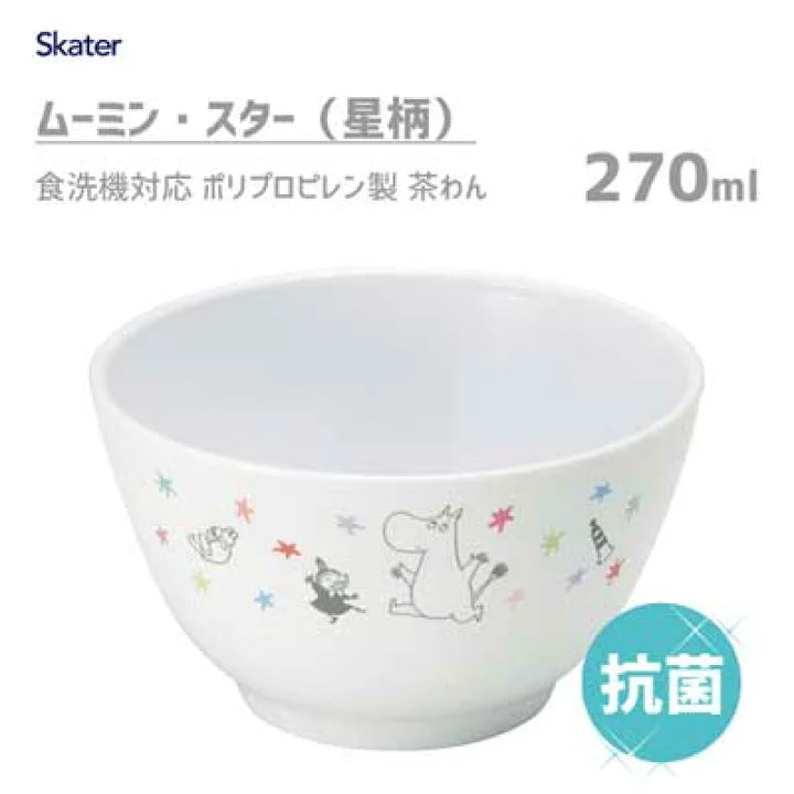 Bowl - Skater Set Resin Moomin 270ml+330ml (Japan Edition)