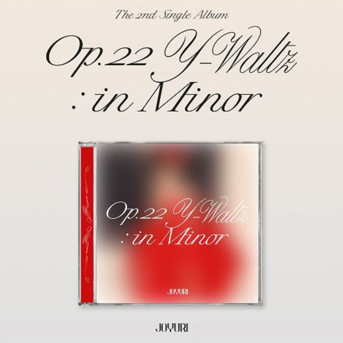 Jo Yuri Single Album Vol. 2 - Op.22 Y-Waltz : in Minor (Jewel, LIMITED Version)