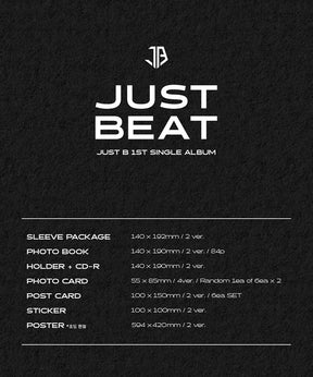 JUST B Single Album Vol. 1 - JUST BEAT (Random Version)