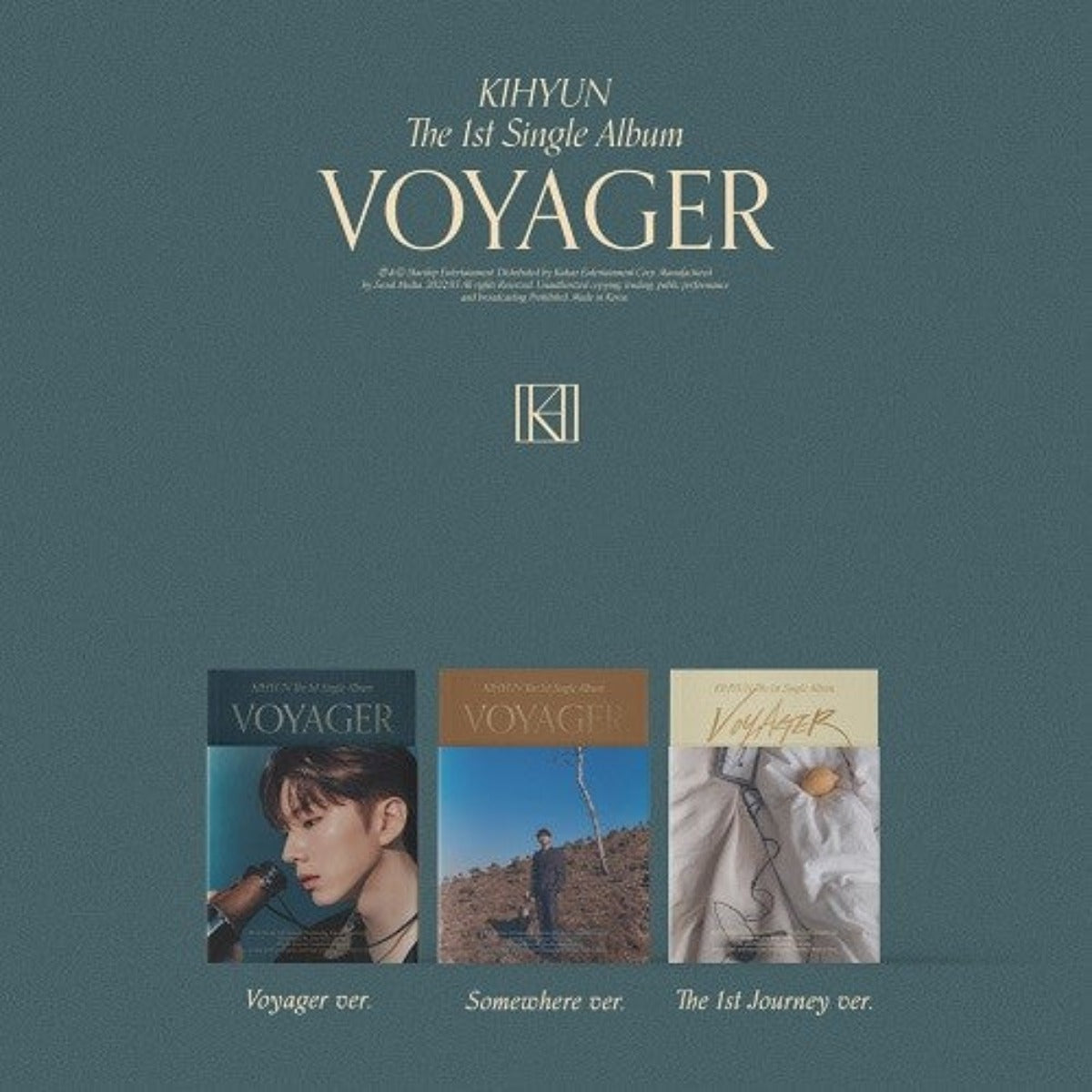 Monsta X : Ki Hyun Single Album Vol. 1 - VOYAGER (Random Version)