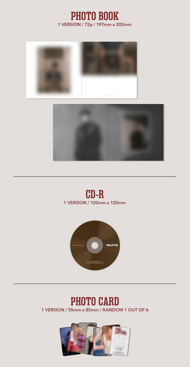 Kim Jae Hwan Mini Album Vol. 4 - THE LETTER