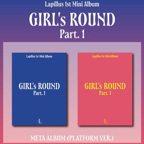 Lapillus Mini Album Vol. 1 - GIRL's ROUND Part. 1 (Platform Version) (Random Version)