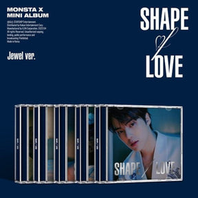 Monsta X Mini Album Vol. 11 - SHAPE of LOVE (Jewel Version) (Random Version)