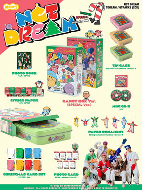NCT DREAM Winter Special Mini Album - Candy (Special Candy Box)