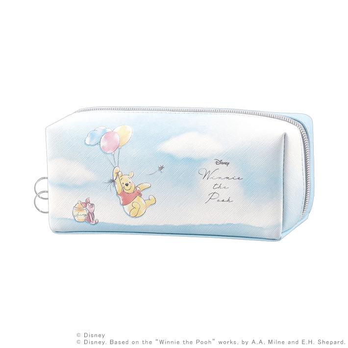 Pencil Bag - Disney Winnie the Pooh Balloon Sky (Japan Edition)