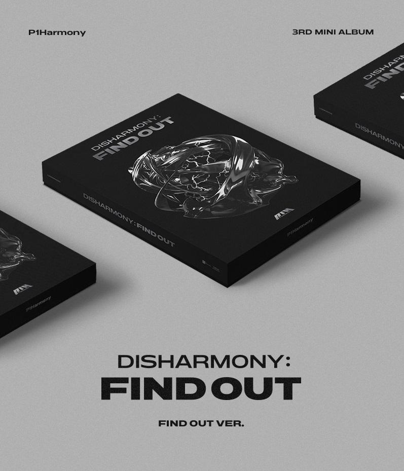 P1Harmony Mini Album Vol. 3 - DISHARMONY : FIND OUT (Random Version)