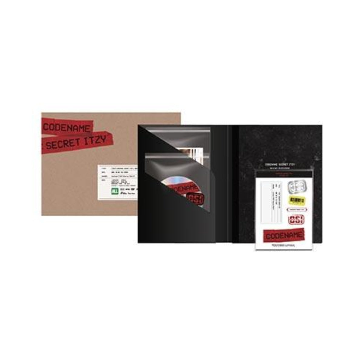 ITZY：Codename: Secret ITZY' Secret Store - Behind DVD Photobook Package