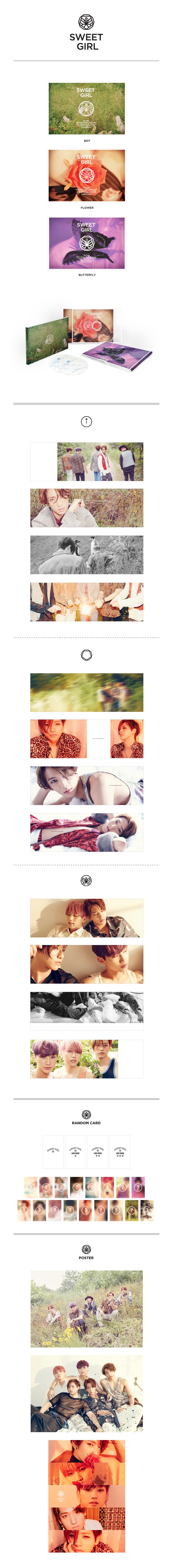 B1A4 Mini Album Vol. 6 - Sweet Girl (Random Version)