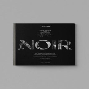 U-Know Yun Ho(TVXQ) Mini Album Vol. 2 - NOIR (Random Version)