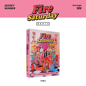 SECRET NUMBER Single Album Vol. 3 - Fire Saturday (Normal Edition) (Random Version)