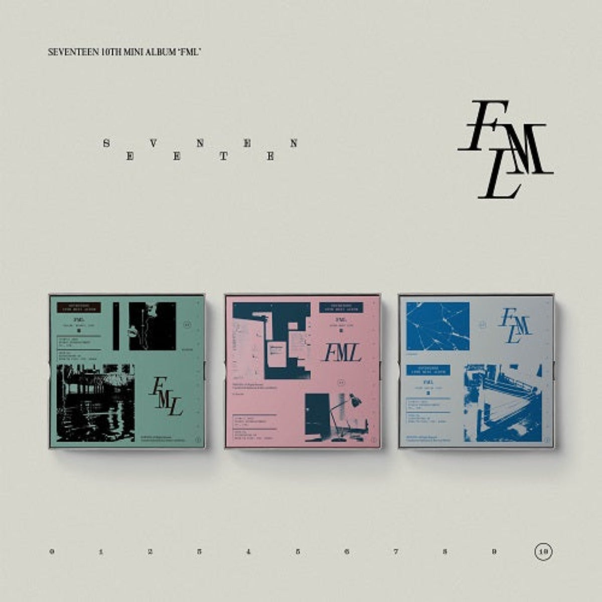 SEVENTEEN Mini Album Vol. 10 - FML