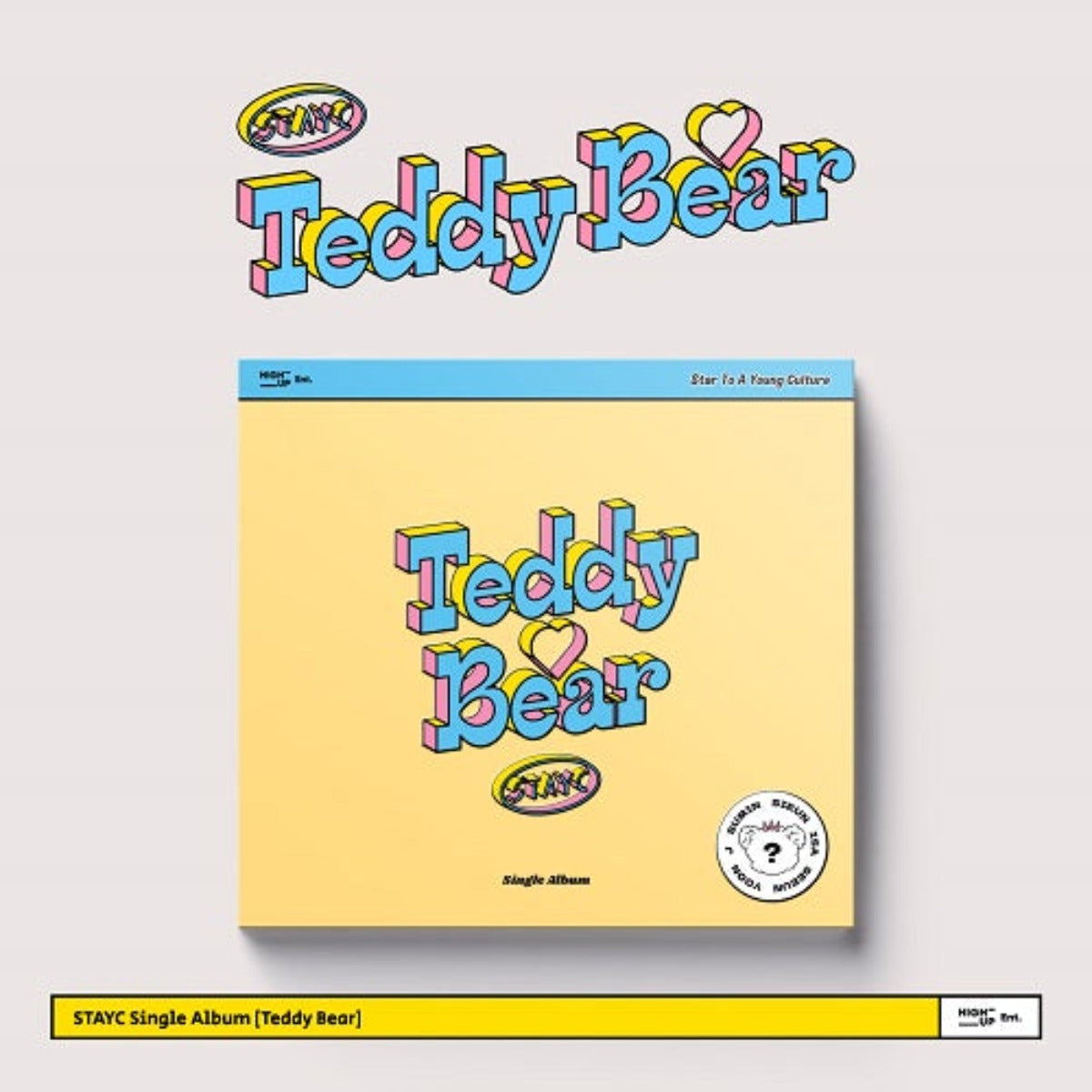 STAYC Single Album Vol. 4 - Teddy Bear (Digipack Version)