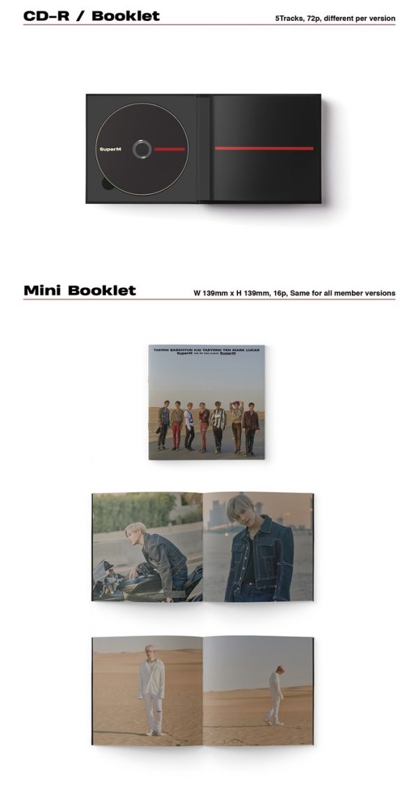 SuperM Mini Album Vol. 1 - SuperM (Baek Hyun Version)