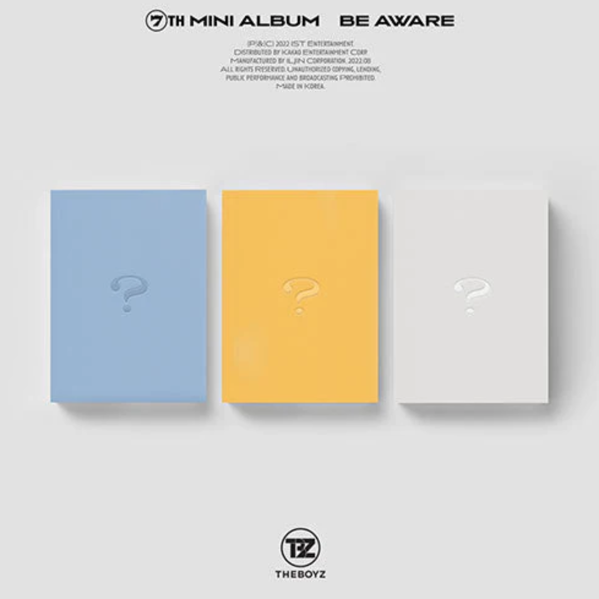 THE BOYZ Mini Album Vol. 7 - BE AWARE