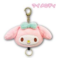 Key Holder Plush - Sanrio Head (6 Characters) (Japan Edition)