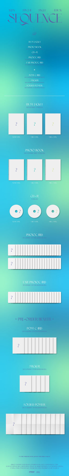 WJSN Special Single Album - Sequence