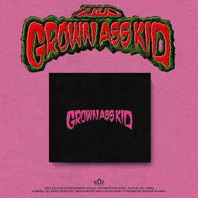 ZICO Mini Album Vol. 4 - Grown Ass Kid (Jewel Case version)
